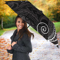 Black White Polynesian Tribal Umbrella LT9 - Polynesian Pride
