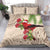 Christmas Hawaii with I'iwi Bird Bedding Set Aloha Mele Kalikimaka - Beige Art