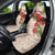 Christmas Hawaii with I'iwi Bird Car Seat Cover Aloha Mele Kalikimaka - Beige Art