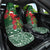 Christmas Hawaii with I'iwi Bird Car Seat Cover Aloha Mele Kalikimaka - Green Art