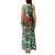 Christmas Hawaii with I'iwi Bird Family Matching Tank Maxi Dress and Hawaiian Shirt Aloha Mele Kalikimaka - Green Art