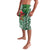 Christmas Hawaii with I'iwi Bird Lavalava Aloha Mele Kalikimaka - Green Art