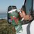 Christmas Hawaii with I'iwi Bird Tumbler With Handle Aloha Mele Kalikimaka - Green Art