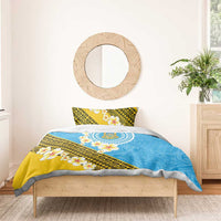 Tuvalu Plumeria Flowers Bedding Set Polynesian Tribal Pattern LT9 - Polynesian Pride