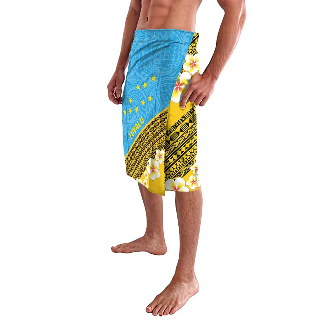 Tuvalu Plumeria Flowers Lavalava Polynesian Tribal Pattern LT9 - Polynesian Pride