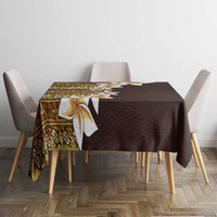 Vintage Hibiscus Turtle Pattern Tablecloth with Plumeria Half Style LT9 - Polynesian Pride