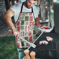 Mele Kalikimaka Hawaiian Quilt and Lei Patchwork Apron LT9 - Polynesian Pride