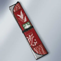 Mele Kalikimaka Hawaiian Quilt and Lei Patchwork Auto Sun Shade LT9 - Polynesian Pride