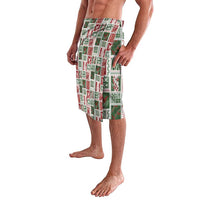 Mele Kalikimaka Hawaiian Quilt and Lei Patchwork Lavalava LT9 - Polynesian Pride