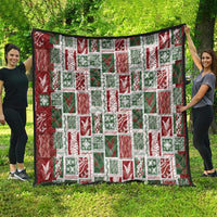 Mele Kalikimaka Hawaiian Quilt and Lei Patchwork Quilt LT9 - Polynesian Pride