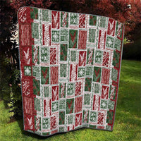Mele Kalikimaka Hawaiian Quilt and Lei Patchwork Quilt LT9 - Polynesian Pride