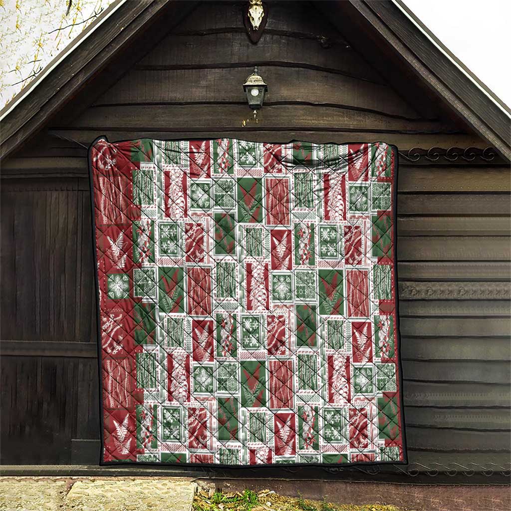 Mele Kalikimaka Hawaiian Quilt and Lei Patchwork Quilt LT9 - Polynesian Pride