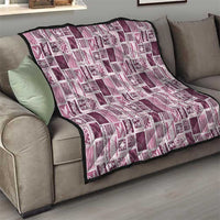 Vintage Aloha Block Quilt Quilt Pink Inspired Lei Motifs LT9 - Polynesian Pride
