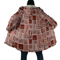 Vintage Aloha Block Quilt Cloak Red Inspired Lei Motifs LT9 - Polynesian Pride