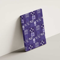 Vintage Hawaiian Quilting Patterns Canvas Wall Art Purple Style Tribal Fabric Patchwork LT9 - Polynesian Pride