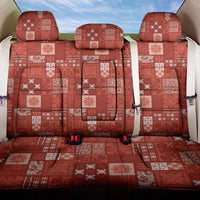 Vintage Hawaiian Quilting Patterns Back Car Seat Cover Red Style Tribal Fabric Patchwork LT9 One Size Red - Polynesian Pride