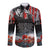 ANZAC DAY Heroes Of The Gallipoli Long Sleeve Button Shirt LT9 Unisex Black - Polynesian Pride