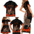 Kangaroo and Kiwi Bird ANZAC Day Custom Family Matching Short Sleeve Bodycon Dress and Hawaiian Shirt Soldier Style LT9 - Polynesian Pride