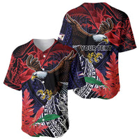 American Samoa Bald Eagle Personalized Baseball Jersey Samoa Muamua Le Atua LT9 - Polynesian Pride