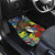 Kiwi-Kookaburra Bird ANZAC Personalised Car Mats Aussie Golden Wattle Poppy Flowers