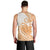 Polynesian Men Tank Top Tribal Tattoo Gold Screen Color LT9 - Polynesian Pride