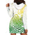 Polynesian Hoodie Dress Tribal Tattoo Gradient 01 Screen Color LT9 - Polynesian Pride