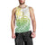 Polynesian Men Tank Top Tribal Tattoo Gradient 01 Screen Color LT9 - Polynesian Pride