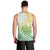 Polynesian Men Tank Top Tribal Tattoo Gradient 01 Screen Color LT9 - Polynesian Pride