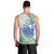 Polynesian Men Tank Top Tribal Tattoo Gradient 03 Screen Color LT9 - Polynesian Pride