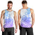 Polynesian Men Tank Top Tribal Tattoo Gradient 04 Screen Color LT9 - Polynesian Pride