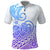 Polynesian Polo Shirt Tribal Tattoo Gradient 04 Screen Color LT9 Gradient - Polynesian Pride