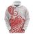 Polynesian Hoodie Tribal Tattoo Red Screen Color LT9 - Polynesian Pride