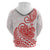 Polynesian Hoodie Tribal Tattoo Red Screen Color LT9 - Polynesian Pride