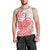 Polynesian Men Tank Top Tribal Tattoo Red Screen Color LT9 - Polynesian Pride