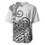 Polynesian Baseball Jersey Tribal Tattoo Black Screen Color LT9 - Polynesian Pride