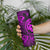 Polynesian Guam Coat of Arms Skinny Tumbler Polynesian Tribal Tattoo Purple Version