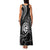 Polynesian Guam Coat of Arms Family Matching Tank Maxi Dress and Hawaiian Shirt Polynesian Tribal Tattoo Black Version