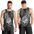 Polynesian Pride Guam Men Tank Top With Polynesian Tribal Tattoo and Coat of Arms Black Version LT9 - Polynesian Pride