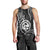 Polynesian Pride Guam Men Tank Top With Polynesian Tribal Tattoo and Coat of Arms Black Version LT9 - Polynesian Pride