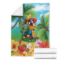 Always 5 O'clock Blanket Hawaiian Tropical Parrot LT9 - Polynesian Pride