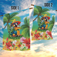 Always 5 O'clock Garden Flag Hawaiian Tropical Parrot LT9 - Polynesian Pride