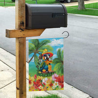 Always 5 O'clock Garden Flag Hawaiian Tropical Parrot LT9 - Polynesian Pride