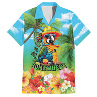 Always 5 O'clock Hawaiian Shirt Hawaiian Tropical Parrot LT9 Blue - Polynesian Pride
