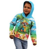 Always 5 O'clock Kid Hoodie Hawaiian Tropical Parrot LT9 - Polynesian Pride