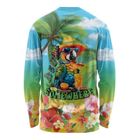 Always 5 O'clock Long Sleeve Shirt Hawaiian Tropical Parrot LT9 - Polynesian Pride
