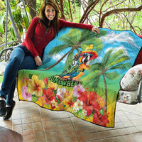 Always 5 O'clock Quilt Hawaiian Tropical Parrot LT9 - Polynesian Pride