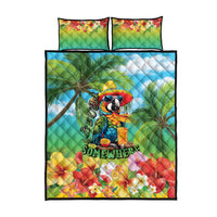 Always 5 O'clock Quilt Bed Set Hawaiian Tropical Parrot LT9 - Polynesian Pride