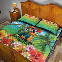 Always 5 O'clock Quilt Bed Set Hawaiian Tropical Parrot LT9 - Polynesian Pride