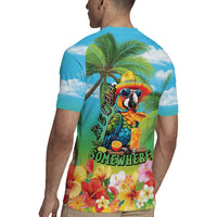 Always 5 O'clock Rugby Jersey Hawaiian Tropical Parrot LT9 - Polynesian Pride