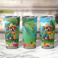 Always 5 O'clock Tumbler Cup Hawaiian Tropical Parrot LT9 - Polynesian Pride